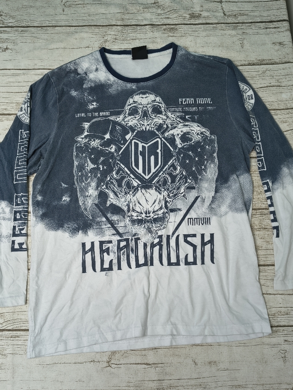 Headrush Tie Dye Double Sided T Shirt Size Large